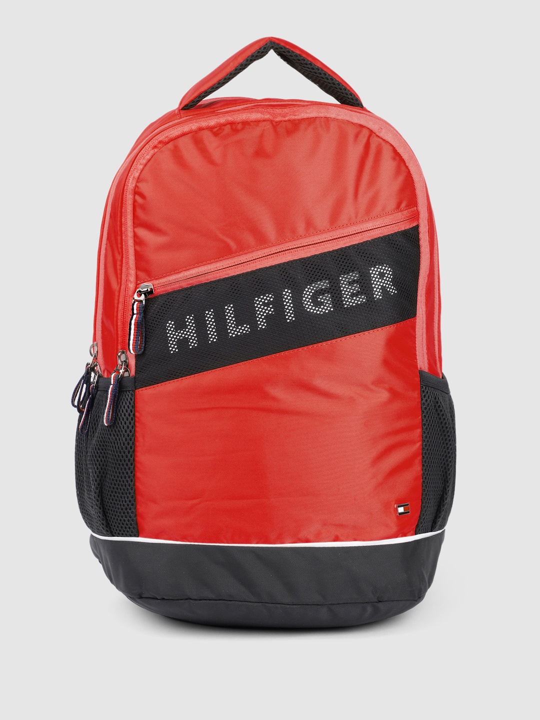 Tommy Hilfiger Unisex Brand Logo Print & Contrast Detail Large Backpack With Rain Cover, Red
Tommy Hilfiger Unisex Brand Logo Print & Contrast Detail Large Backpack With Rain Cover, Red