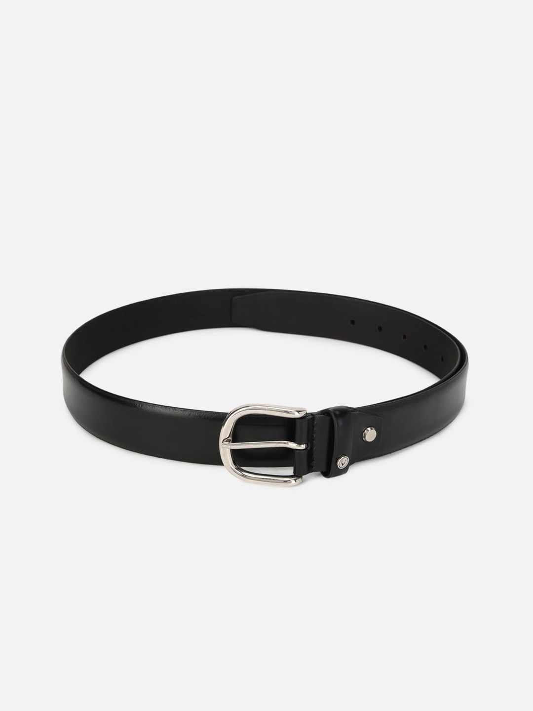 Allen Solly Men Black Leather Belt