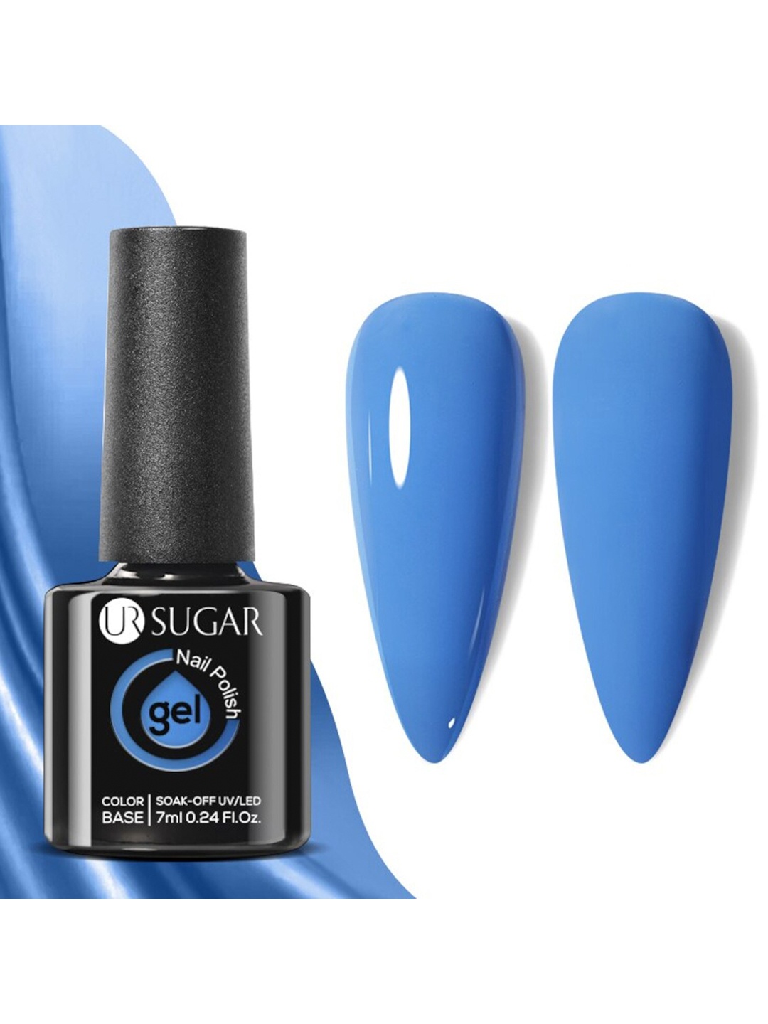 BORN PRETTY UR Sugar Soak-Off UV Gel Long Lasting Nail Polish 7 ml - URH047, Blue
BORN PRETTY UR Sugar Soak-Off UV Gel Long Lasting Nail Polish 7 ml - URH047, Blue