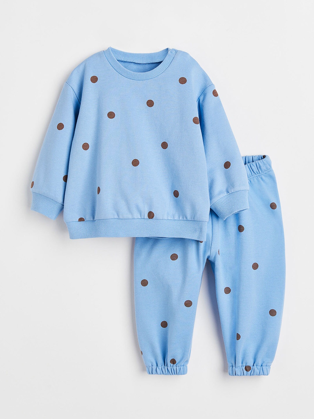 H&M Boys Blue Printed Sweatshirt