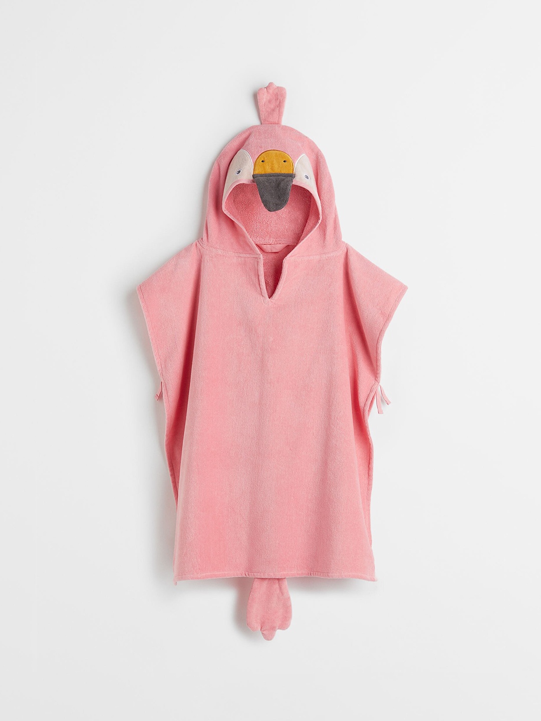 H&M Girls Pink Poncho Bath Towel
