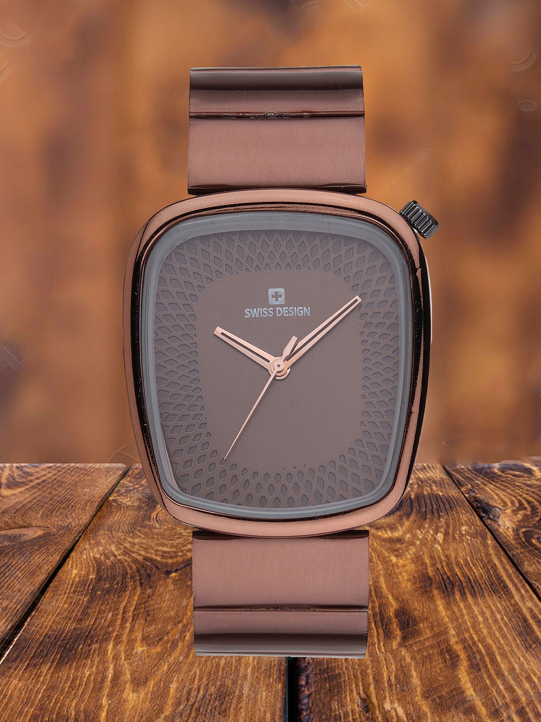 Swiss Design Men Embellished Dial & Textured Straps Analogue Watch SDWT-010-CP, Copper
Swiss Design Men Embellished Dial & Textured Straps Analogue Watch SDWT-010-CP, Copper