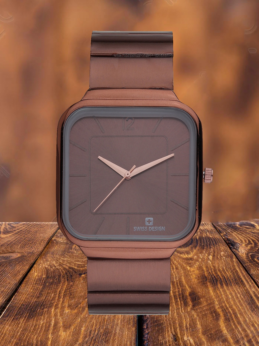 Swiss Design Men Embellished Dial & Textured Straps Analogue Watch SDWT-009-CP, Copper
Swiss Design Men Embellished Dial & Textured Straps Analogue Watch SDWT-009-CP, Copper