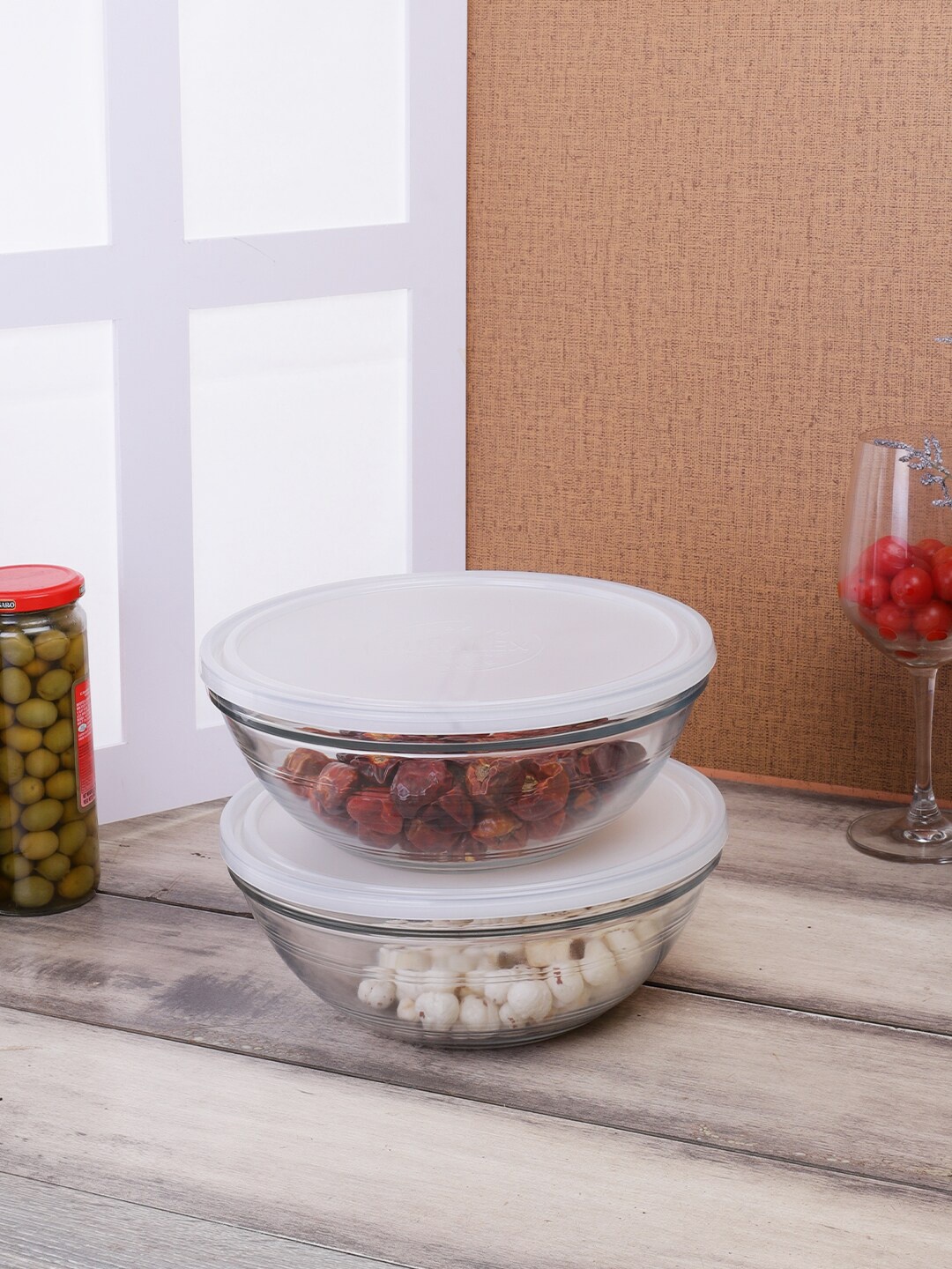DURALEX Set Of 2 Dishwasher & Microwave safe Freshbox With Frosted Lid 3.1 L, Transparent
DURALEX Set Of 2 Dishwasher & Microwave safe Freshbox With Frosted Lid 3.1 L, Transparent