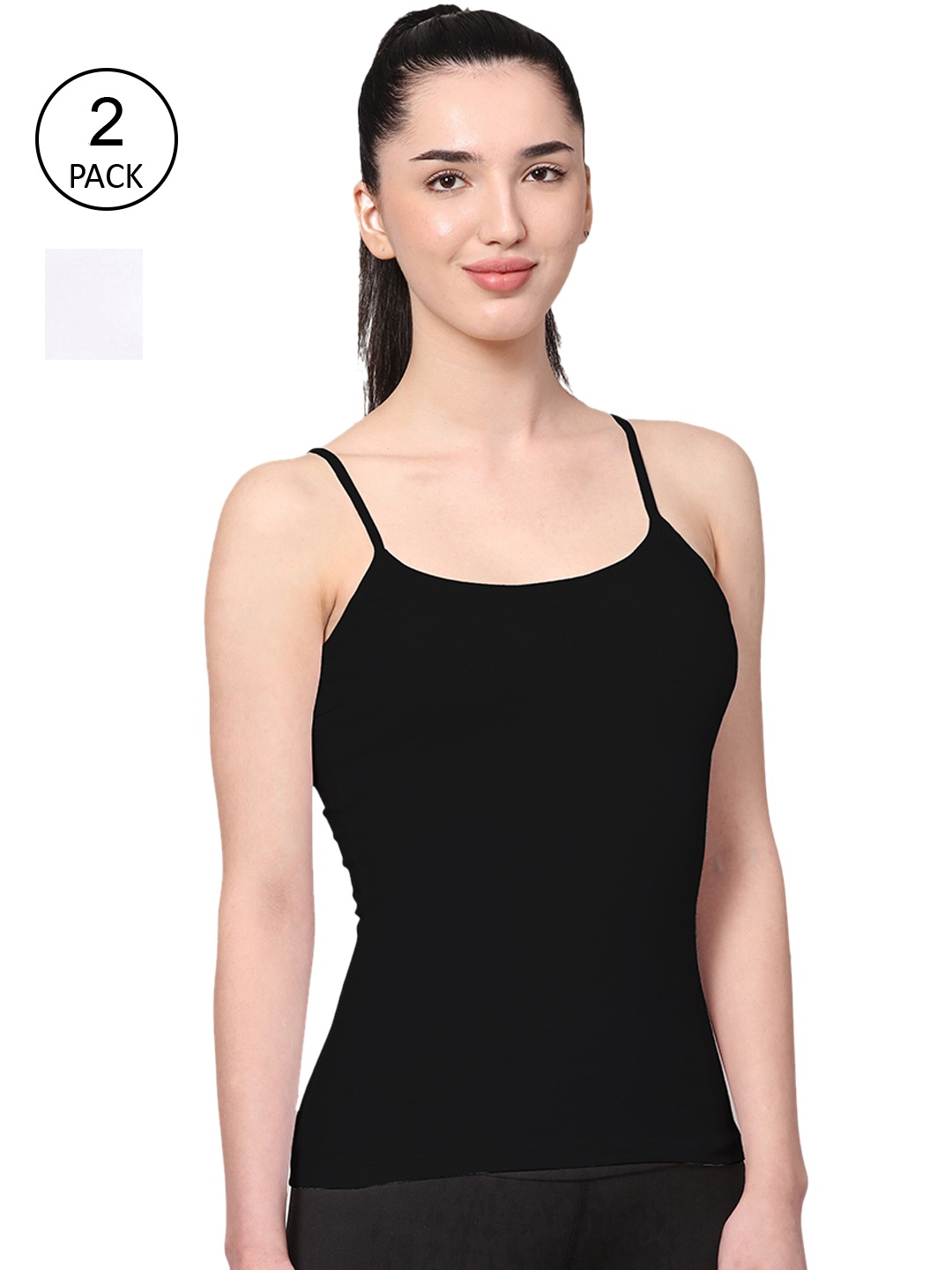 Ashleyandalvis Women Pack of 2 Anti-Bacterial Anti Odour Camisole AA-CM-EB-SW, Black
Ashleyandalvis Women Pack of 2 Anti-Bacterial Anti Odour Camisole AA-CM-EB-SW, Black