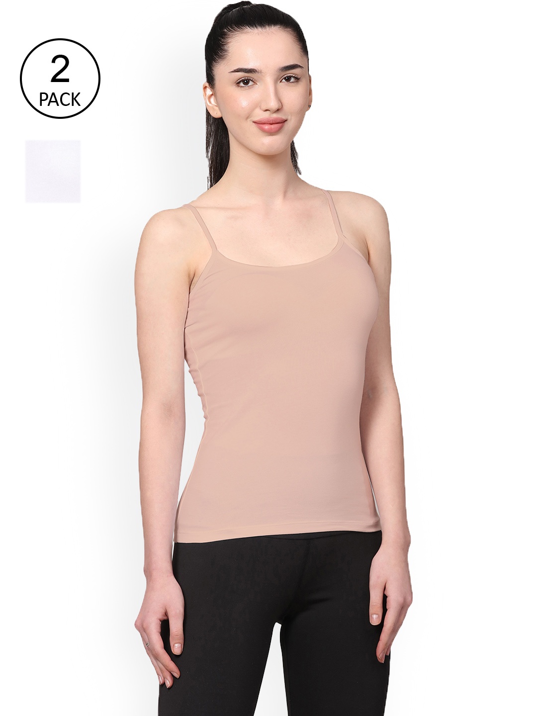 Ashleyandalvis Women Pack of 2 Anti-Bacterial Anti Odour Camisole AA-CM-SW-AN, White
Ashleyandalvis Women Pack of 2 Anti-Bacterial Anti Odour Camisole AA-CM-SW-AN, White