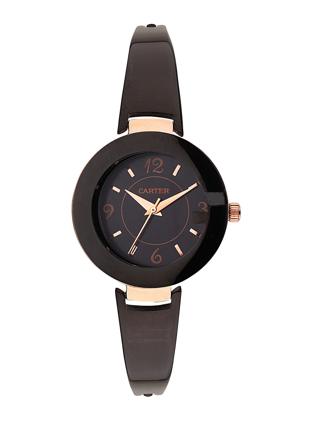 Sandy D Carter Women Black Brass Dial & Black Bracelet Style Straps Analogue Watch SDC-36-BK
Sandy D Carter Women Black Brass Dial & Black Bracelet Style Straps Analogue Watch SDC-36-BK
