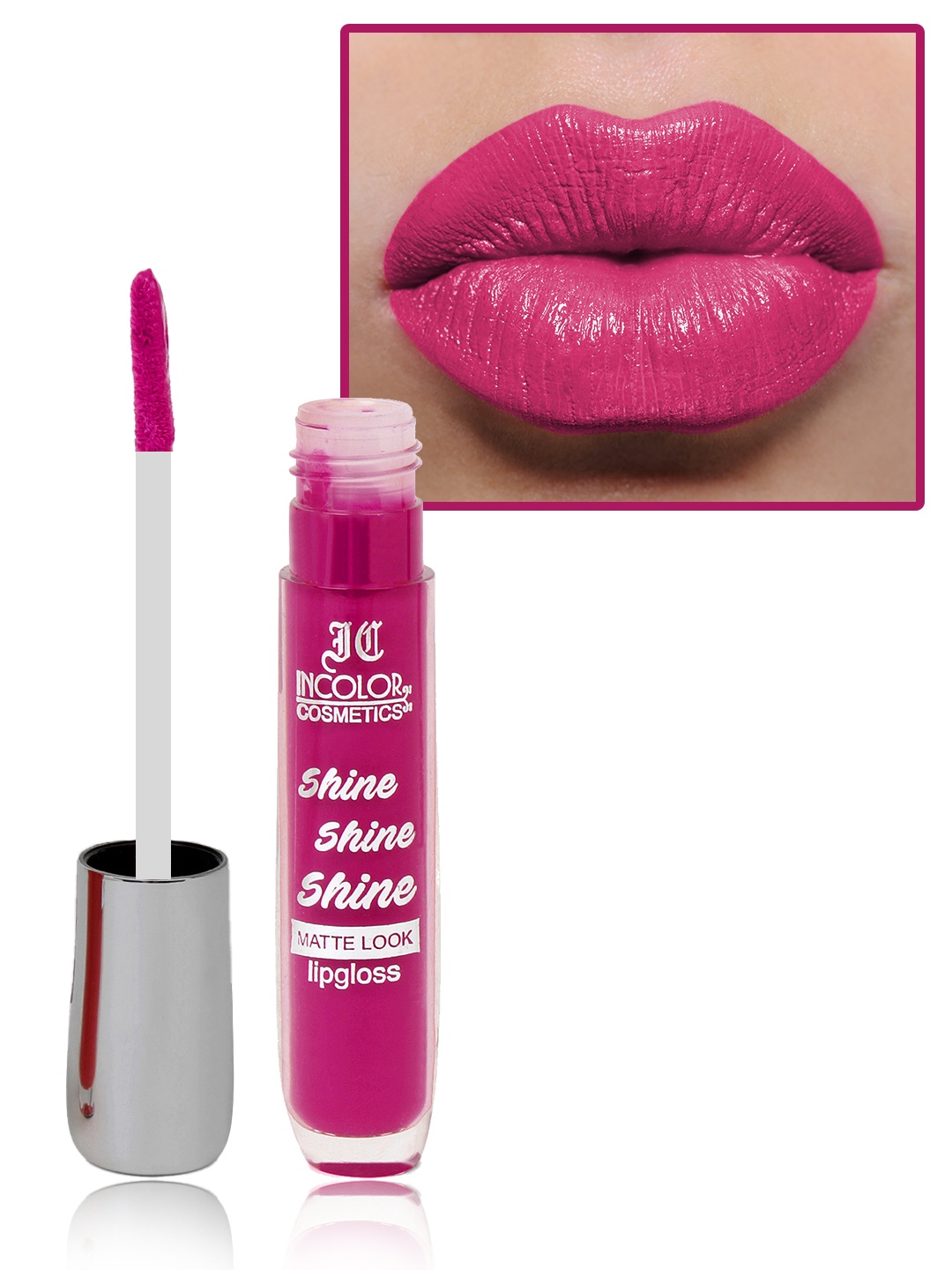 INCOLOR Shine Shine Shine Long-Wearing Lightweight Matte Look Lip Gloss 8ml - Shade 13, Pink
INCOLOR Shine Shine Shine Long-Wearing Lightweight Matte Look Lip Gloss 8ml - Shade 13, Pink
