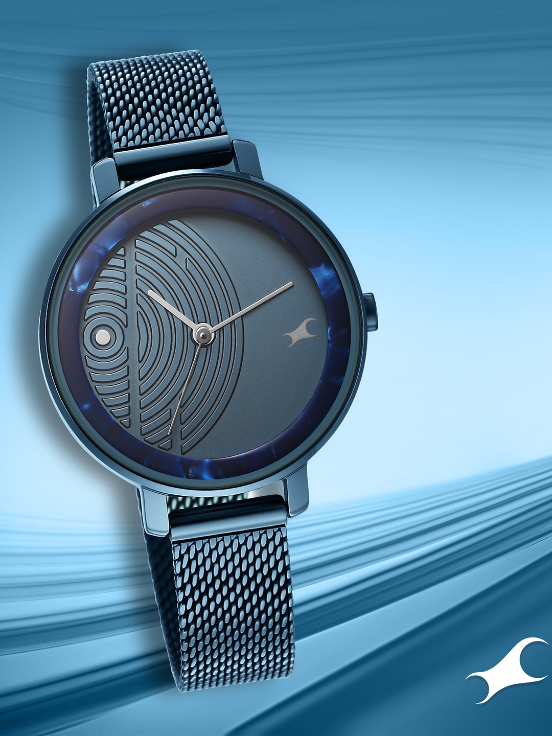 Fastrack Women Stainless Steel Bracelet Style Strap Analogue Watch 6278QM01, Blue
Fastrack Women Stainless Steel Bracelet Style Strap Analogue Watch 6278QM01, Blue