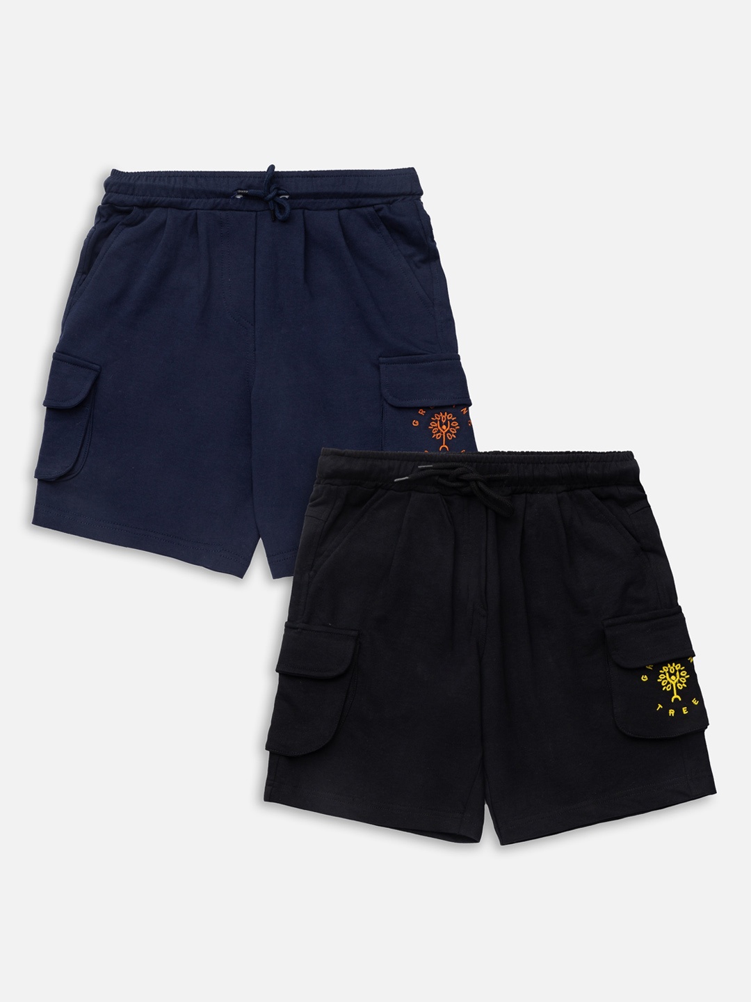 Growing Tree Kids Pack Of 2 Outdoor Antimicrobial Technology Organic Cotton Shorts, Black
Growing Tree Kids Pack Of 2 Outdoor Antimicrobial Technology Organic Cotton Shorts, Black