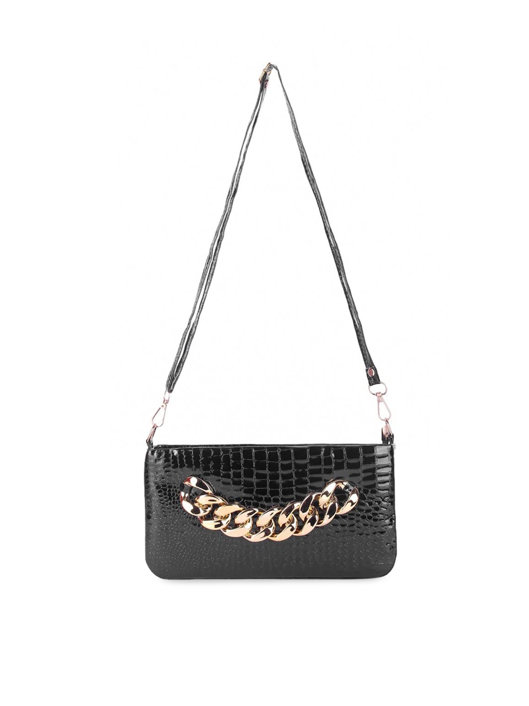 DN Creation Multicoloured Animal Embellished PU Structured Sling Bag with Cut Work, Multi
DN Creation Multicoloured Animal Embellished PU Structured Sling Bag with Cut Work, Multi