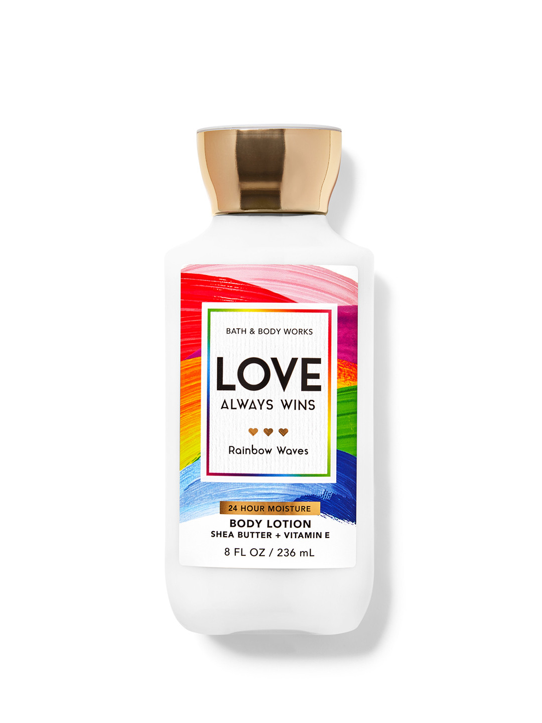 Bath & Body Works Rainbow Waves Love Always Wins Super Smooth Body Lotion - 236ml, Multi
Bath & Body Works Rainbow Waves Love Always Wins Super Smooth Body Lotion - 236ml, Multi