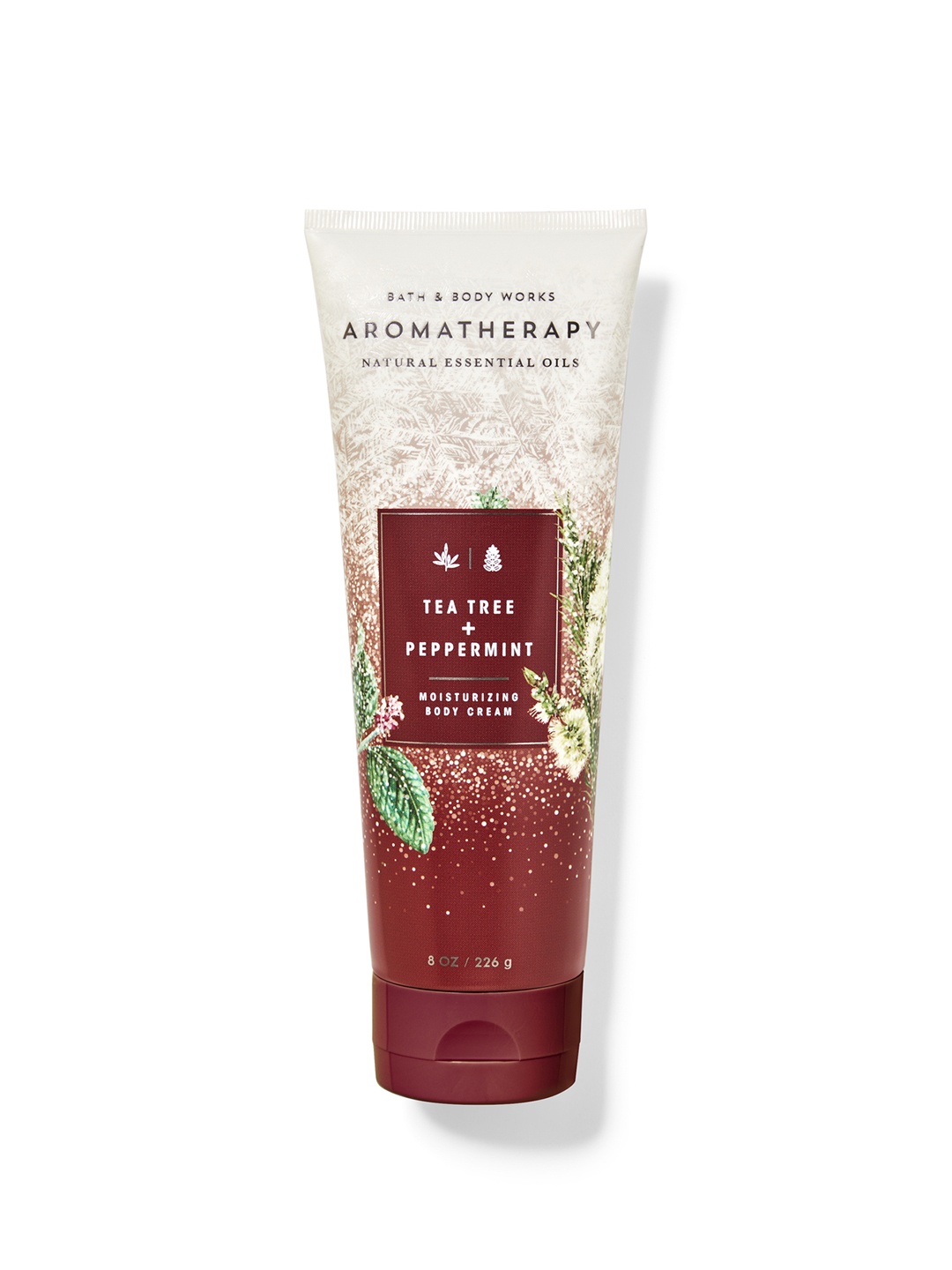 Bath & Body Works Tea Tree + Peppermint Moisturizing Body Cream with Essential Oils - 226g, Brown
Bath & Body Works Tea Tree + Peppermint Moisturizing Body Cream with Essential Oils - 226g, Brown