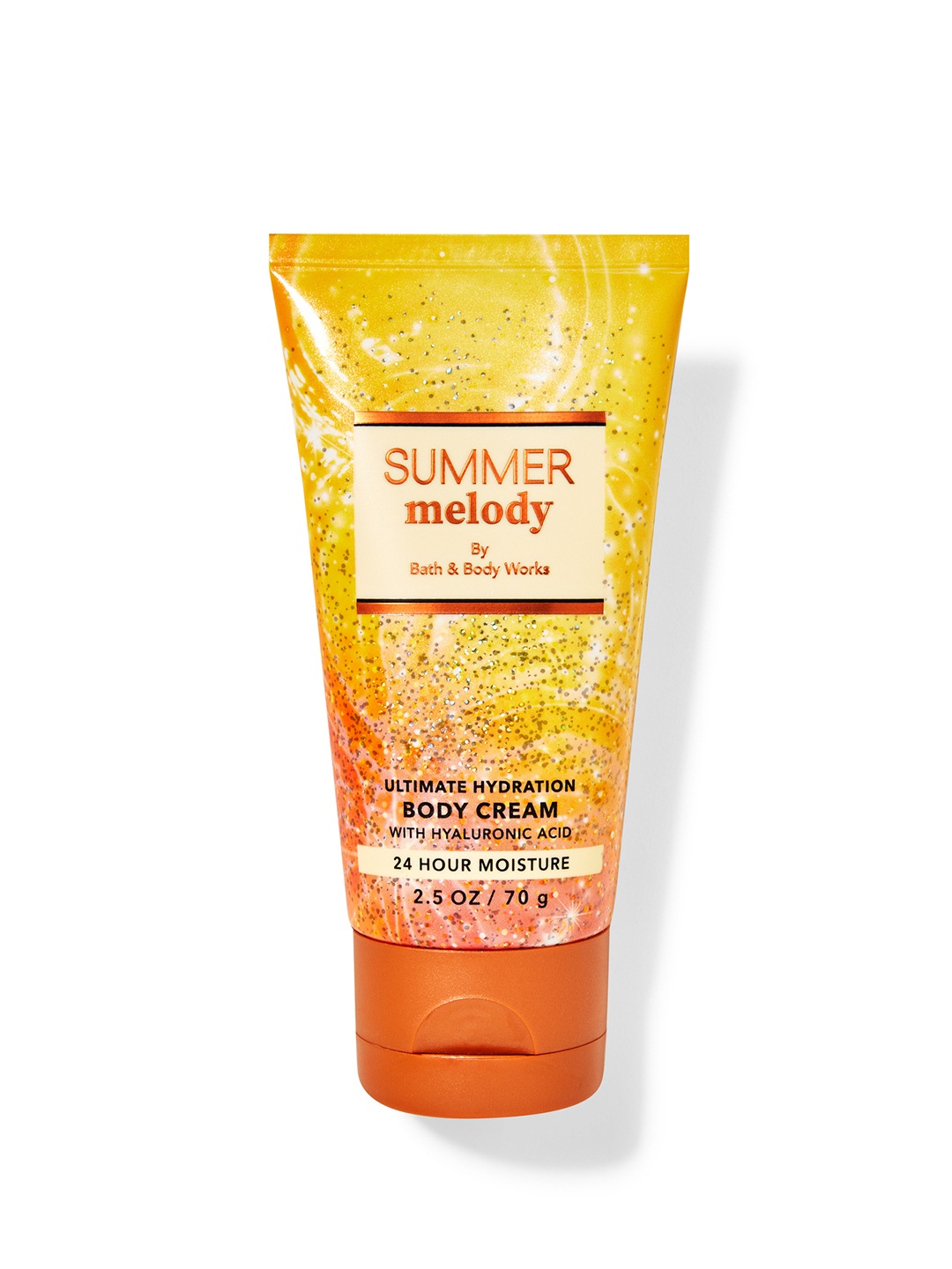 Bath & Body Works Summer Melody Travel Size Ultimate Hydration Body Cream - 70g, Yellow
Bath & Body Works Summer Melody Travel Size Ultimate Hydration Body Cream - 70g, Yellow