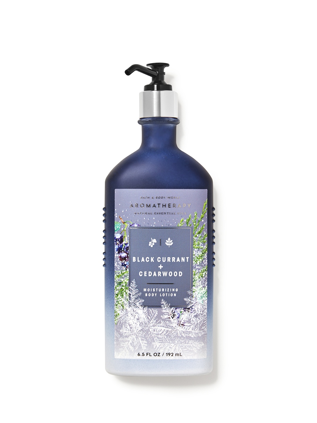 Bath & Body Works Aromatherapy Black Currant Cedarwood Moisturizing Body Lotion-192 ml, Blue
Bath & Body Works Aromatherapy Black Currant Cedarwood Moisturizing Body Lotion-192 ml, Blue