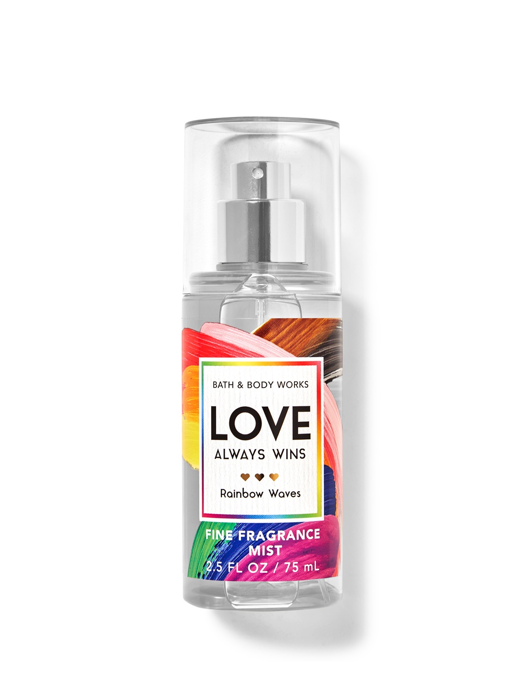 Bath & Body Works Women Love Always Wins Rainbow Waves Fine Fragrance Mist - 75 ml, Multi
Bath & Body Works Women Love Always Wins Rainbow Waves Fine Fragrance Mist - 75 ml, Multi