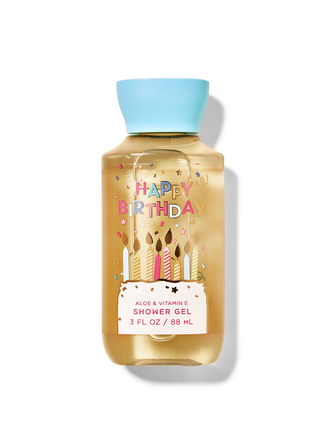 Bath & Body Works Happy Birthday Frosted Vanilla Travel Size Shower Gel with Aloe-88ml, Yellow
Bath & Body Works Happy Birthday Frosted Vanilla Travel Size Shower Gel with Aloe-88ml, Yellow