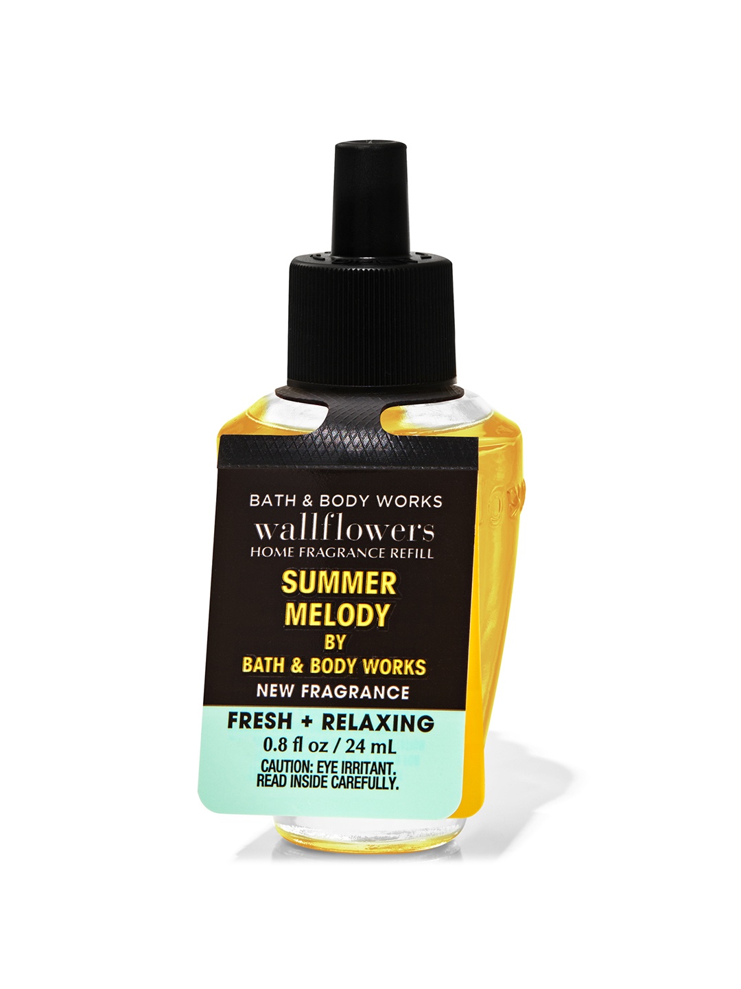 Bath & Body Works Summer Melody Wallflowers Home Fragrance Refill - Fresh & Relaxing- 24ml, Black
Bath & Body Works Summer Melody Wallflowers Home Fragrance Refill - Fresh & Relaxing- 24ml, Black