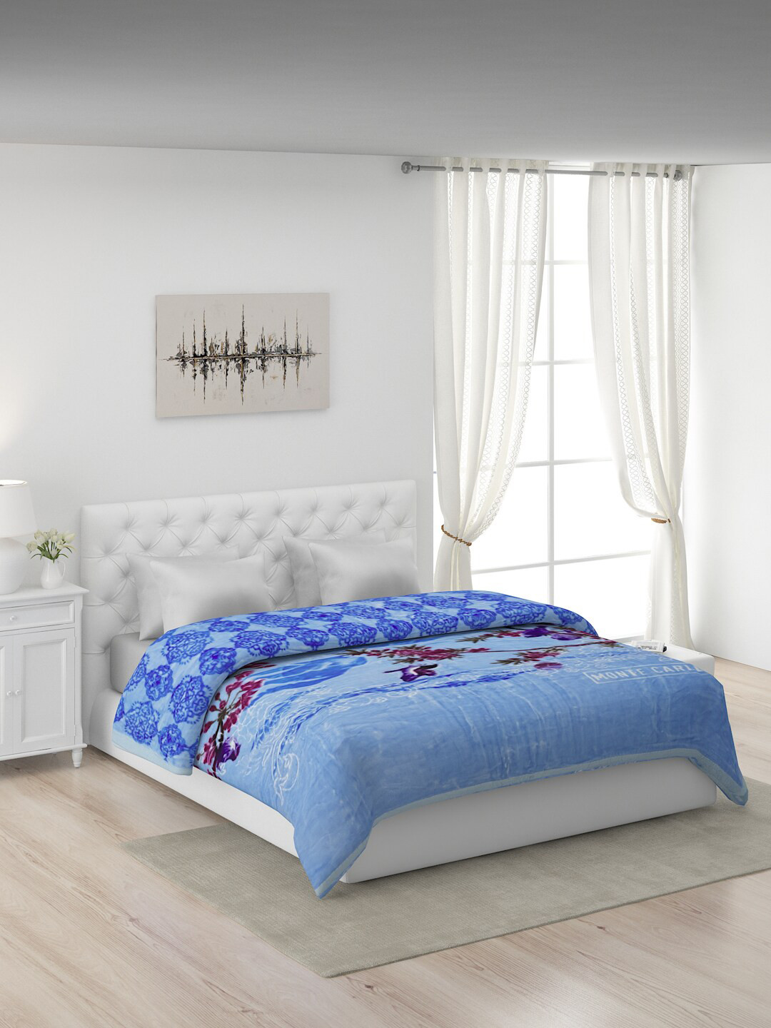 Monte Carlo Blue & Pink Polyester Heavy Winter Double Bed Mink Blanket
Monte Carlo Blue & Pink Polyester Heavy Winter Double Bed Mink Blanket