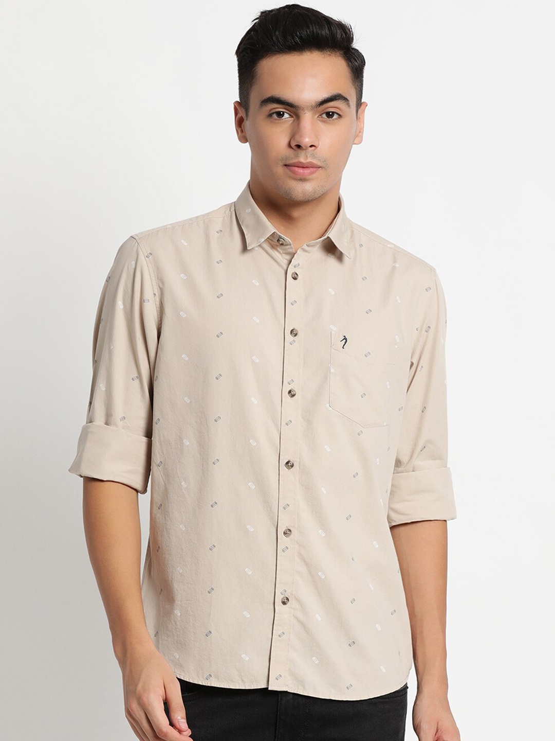 Indian Terrain Plus Size Men Brown Chiseled Slim Fit Printed Pure Cotton Casual Shirt
Indian Terrain Plus Size Men Brown Chiseled Slim Fit Printed Pure Cotton Casual Shirt