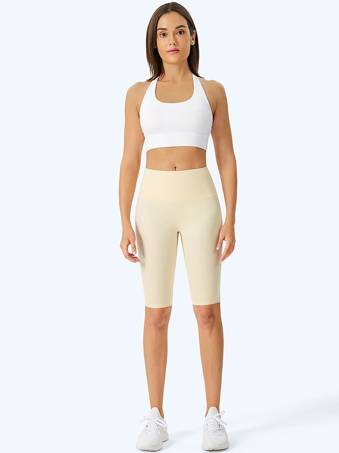 JC Collection Women Slim Fit High-Rise Training or Gym Antimicrobial Shorts, Yellow
JC Collection Women Slim Fit High-Rise Training or Gym Antimicrobial Shorts, Yellow