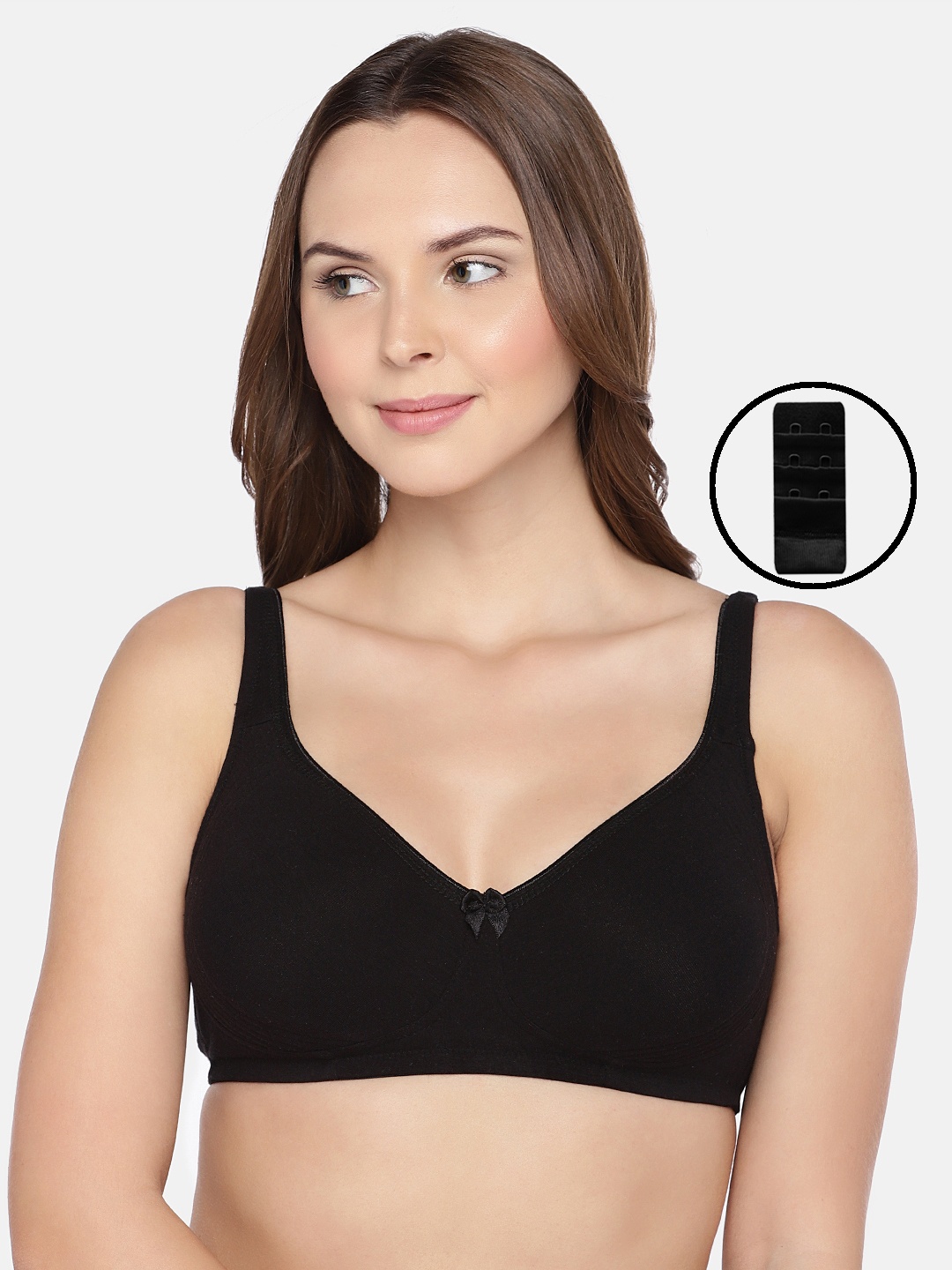 Inner Sense Organic Cotton Antimicrobial Seamless Side Support Bra With an Extender, Black
Inner Sense Organic Cotton Antimicrobial Seamless Side Support Bra With an Extender, Black