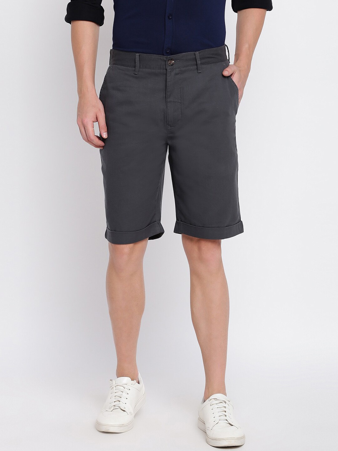 abof Men Charcoal Shorts