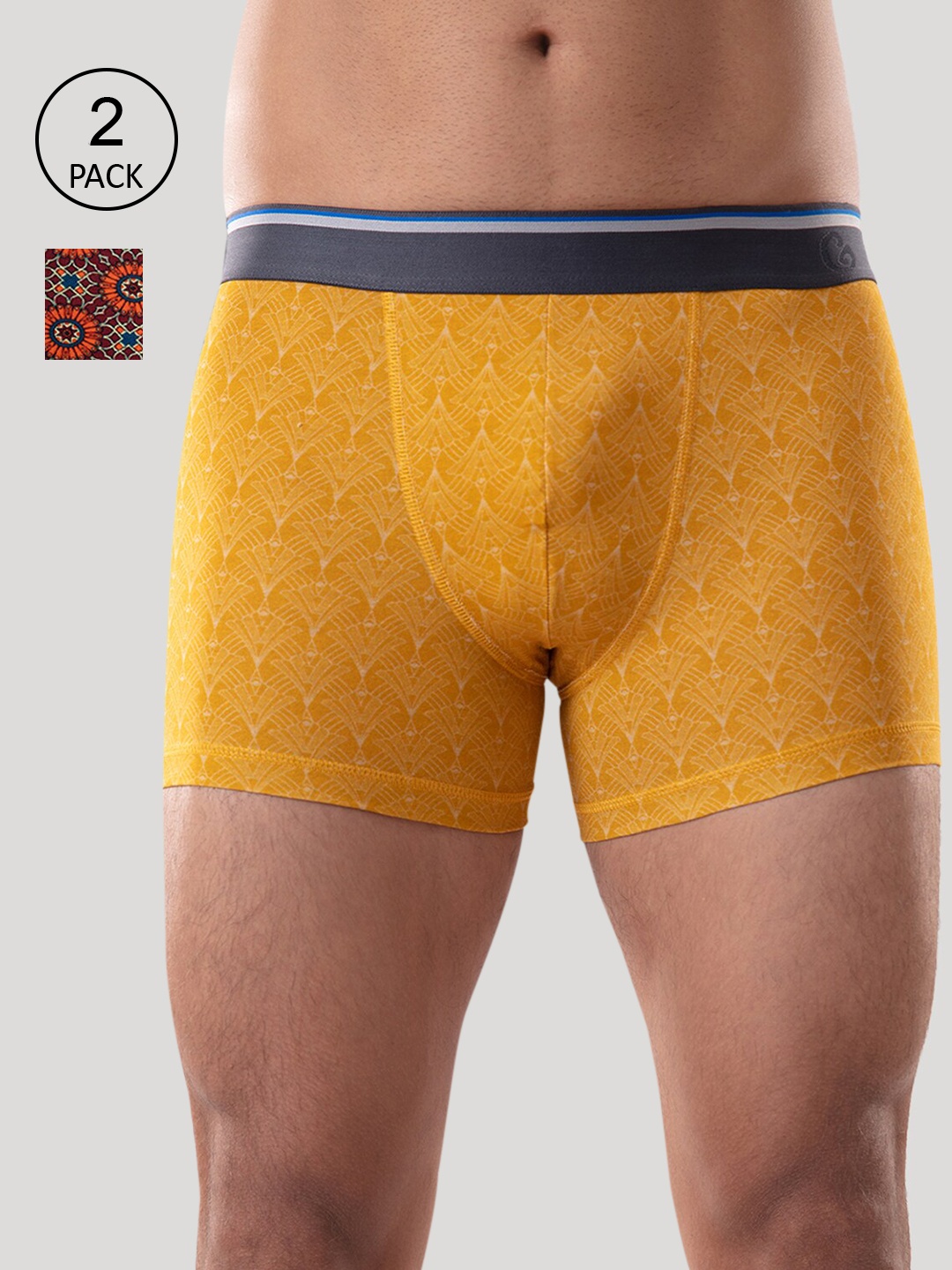 Gloot Men Pack of 2 Tencel Performance Odour Less SAC Tech Trunk with Anti Odour, Yellow
Gloot Men Pack of 2 Tencel Performance Odour Less SAC Tech Trunk with Anti Odour, Yellow