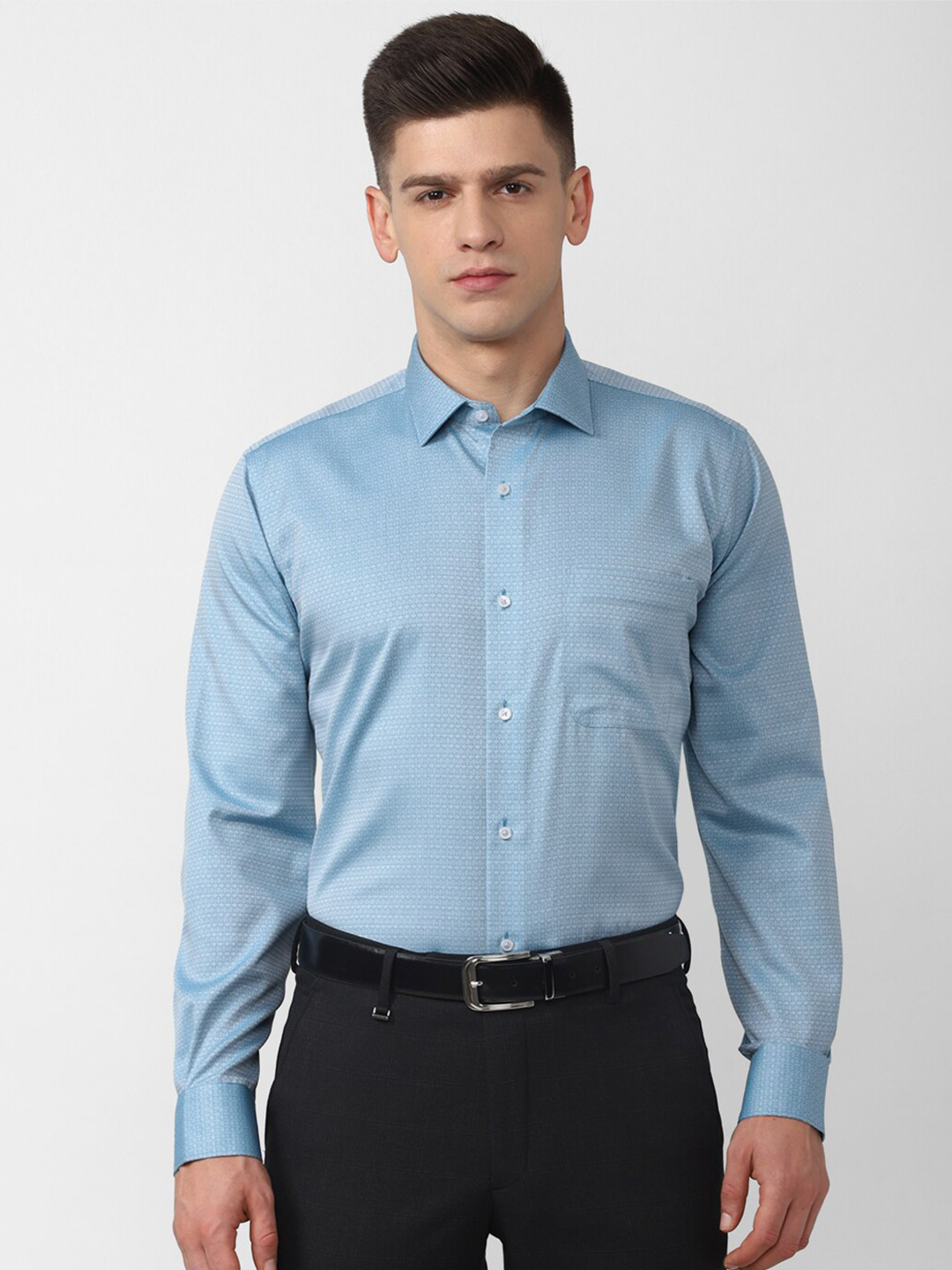 Van Heusen Men Blue Formal Shirt
Van Heusen Men Blue Formal Shirt