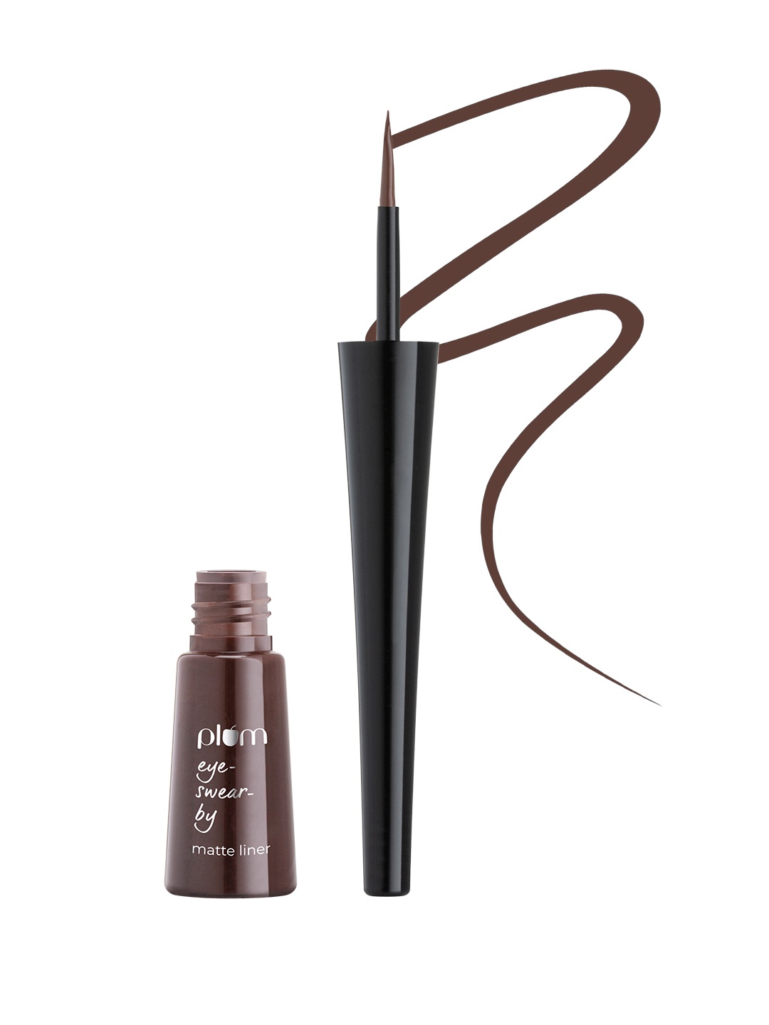 Plum Water-Proof & Vegan Eye Swear Matte Eye Liner with Argan Oil 3 ml - Brown Around
Plum Water-Proof & Vegan Eye Swear Matte Eye Liner with Argan Oil 3 ml - Brown Around