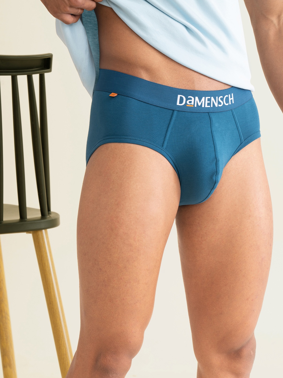DAMENSCH Men Deo Cotton Anti Bacterial Moisture Free Anti Bacterial Briefs DAM-CTST-B-LYB, Teal
DAMENSCH Men Deo Cotton Anti Bacterial Moisture Free Anti Bacterial Briefs DAM-CTST-B-LYB, Teal