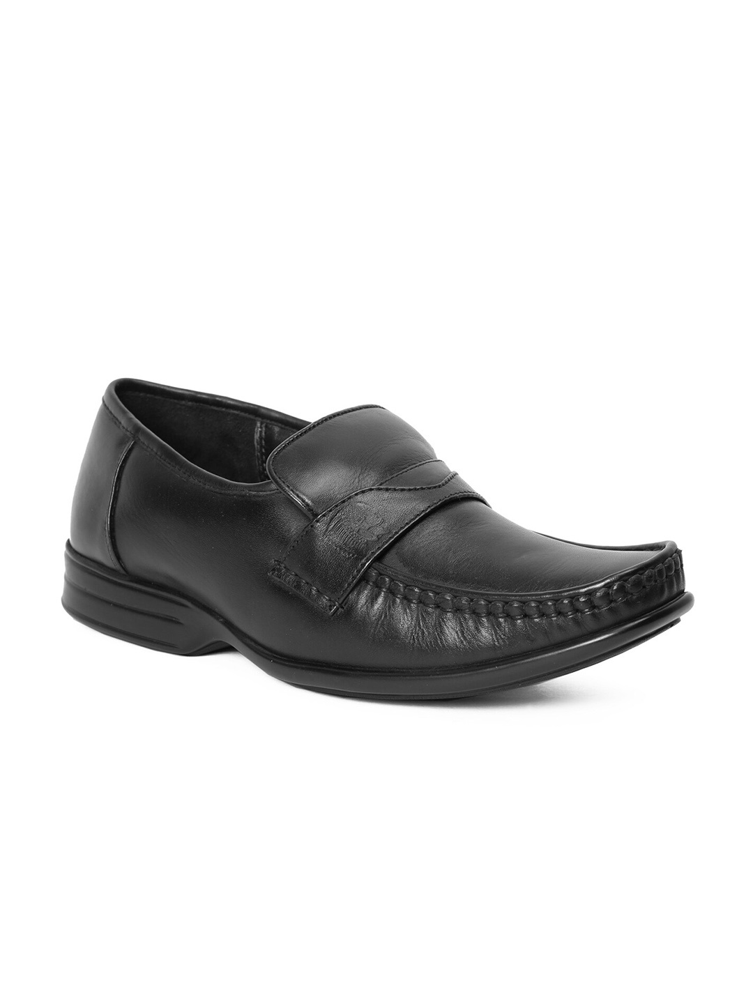 Red Chief Men Black Loafers