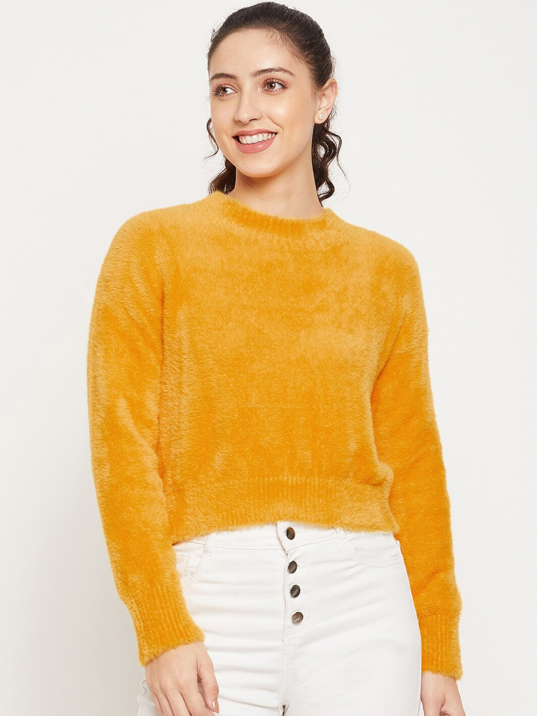 CAMLA Women Yellow Pullover
CAMLA Women Yellow Pullover