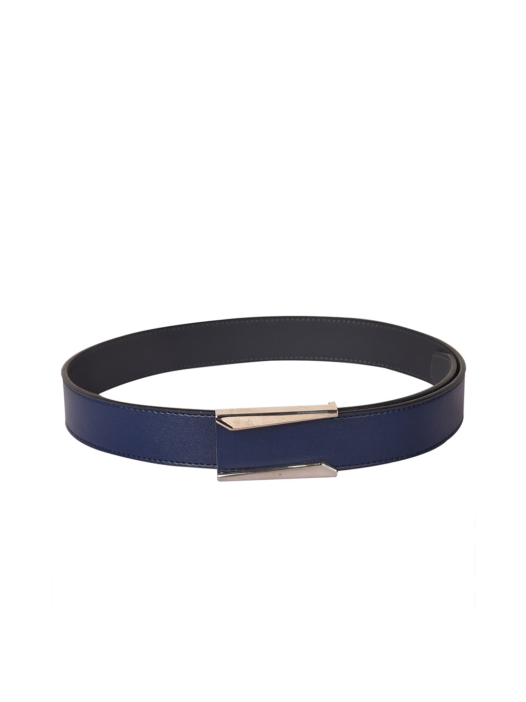 Calvadoss Boys Textured PU Belt, Navy blue
