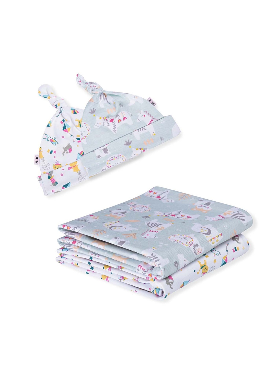 haus & kinder Set of 4 AC Room 210 GSM Single Bed Cotton Jersey Blanket With Cap, White
haus & kinder Set of 4 AC Room 210 GSM Single Bed Cotton Jersey Blanket With Cap, White
