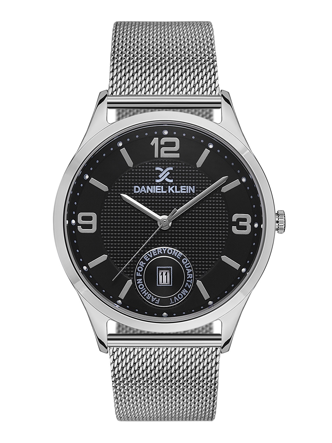 Daniel Klein Premium Men Black Dial & Silver-Toned Straps Analogue Watch DK.1.13267-2
Daniel Klein Premium Men Black Dial & Silver-Toned Straps Analogue Watch DK.1.13267-2