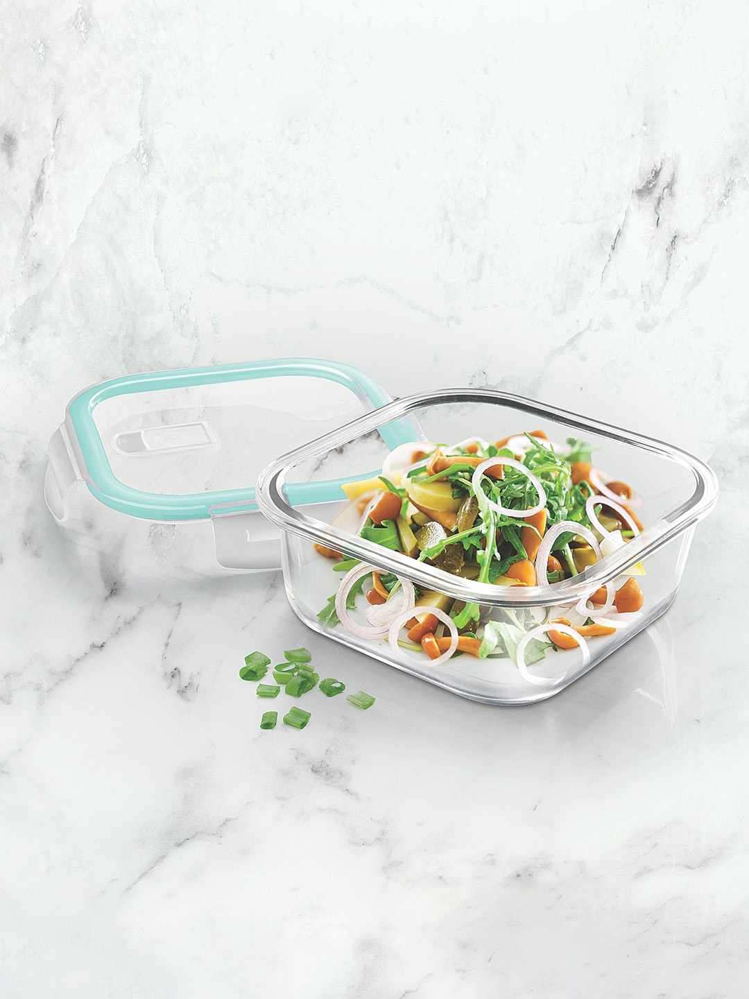 Treo Set Of 2 Hi Borosilicate Clip Fresh Square Container 800 ml 1200 ml, Transparent
Treo Set Of 2 Hi Borosilicate Clip Fresh Square Container 800 ml 1200 ml, Transparent