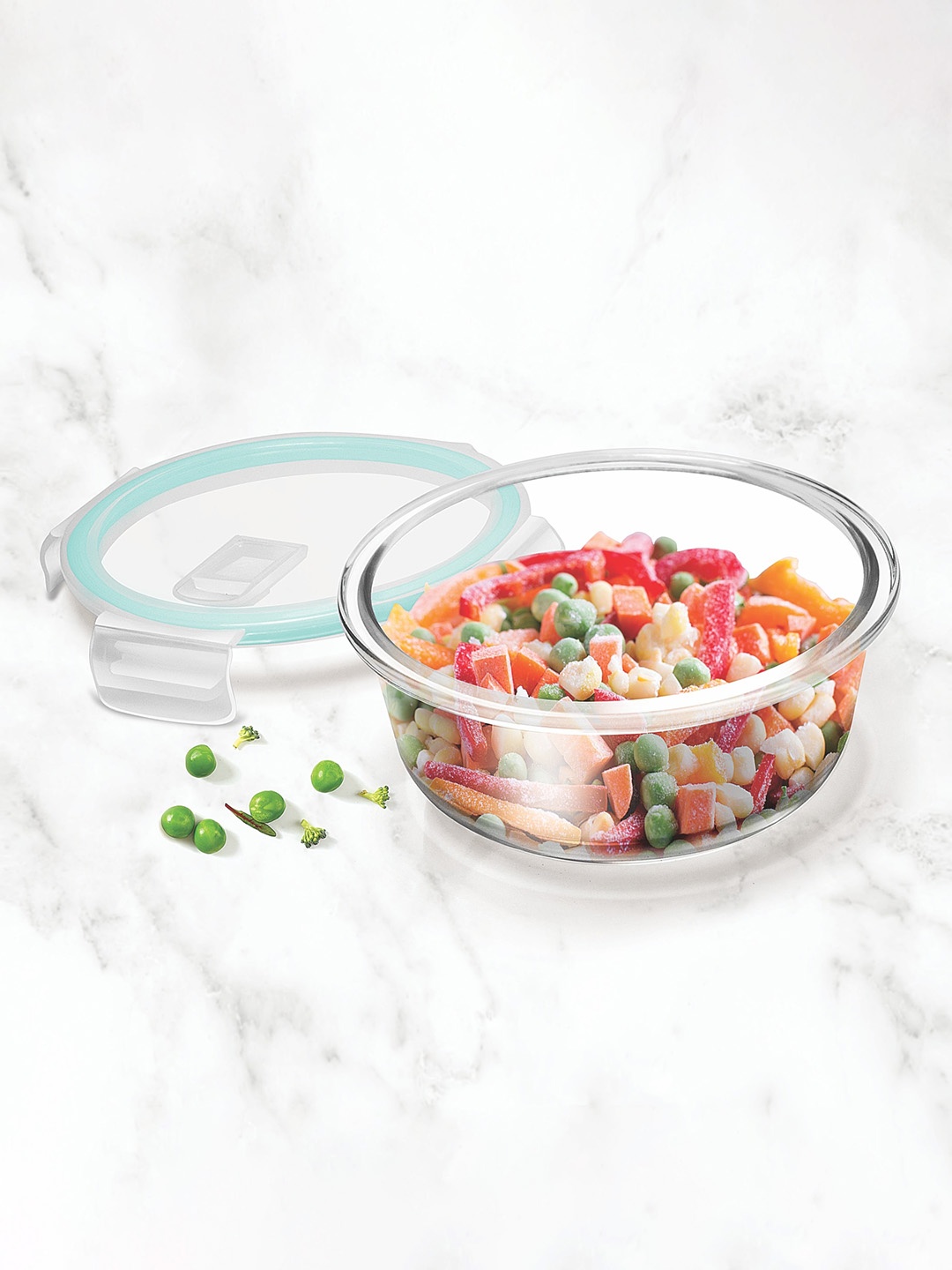 Treo Set Of 2 Hi Borosilicate Clip Fresh Round Containers 200 ml & 620 ml, Transparent
Treo Set Of 2 Hi Borosilicate Clip Fresh Round Containers 200 ml & 620 ml, Transparent