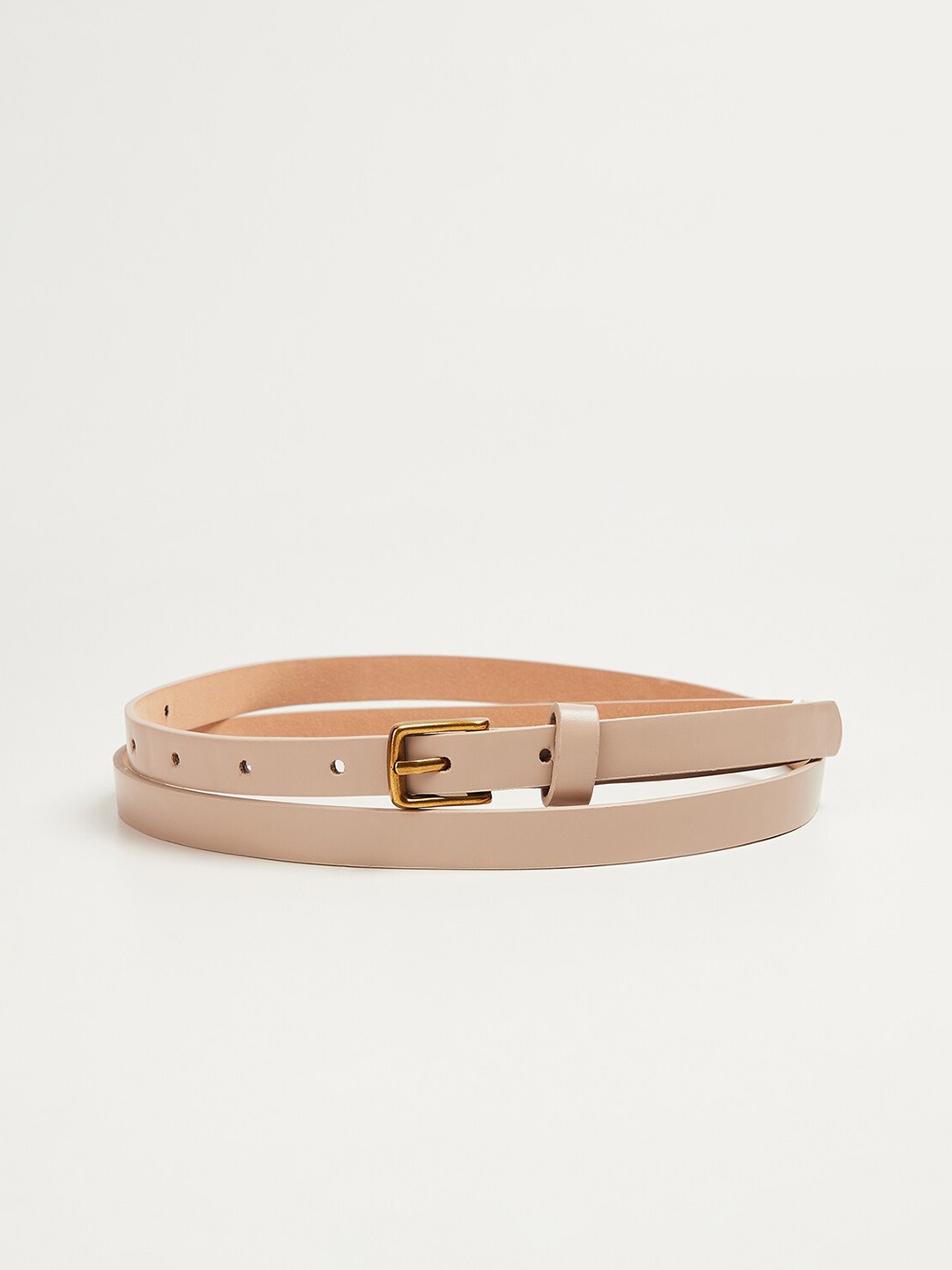 Ginger by Lifestyle Women Beige Solid Belt
