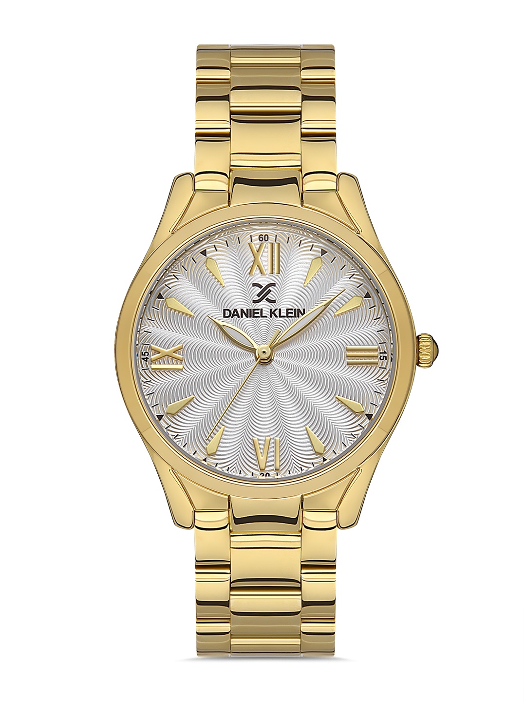Daniel Klein Premium Women Silver & Gold Toned Dial & Strap Analogue Watch DK.1.13217-5
Daniel Klein Premium Women Silver & Gold Toned Dial & Strap Analogue Watch DK.1.13217-5