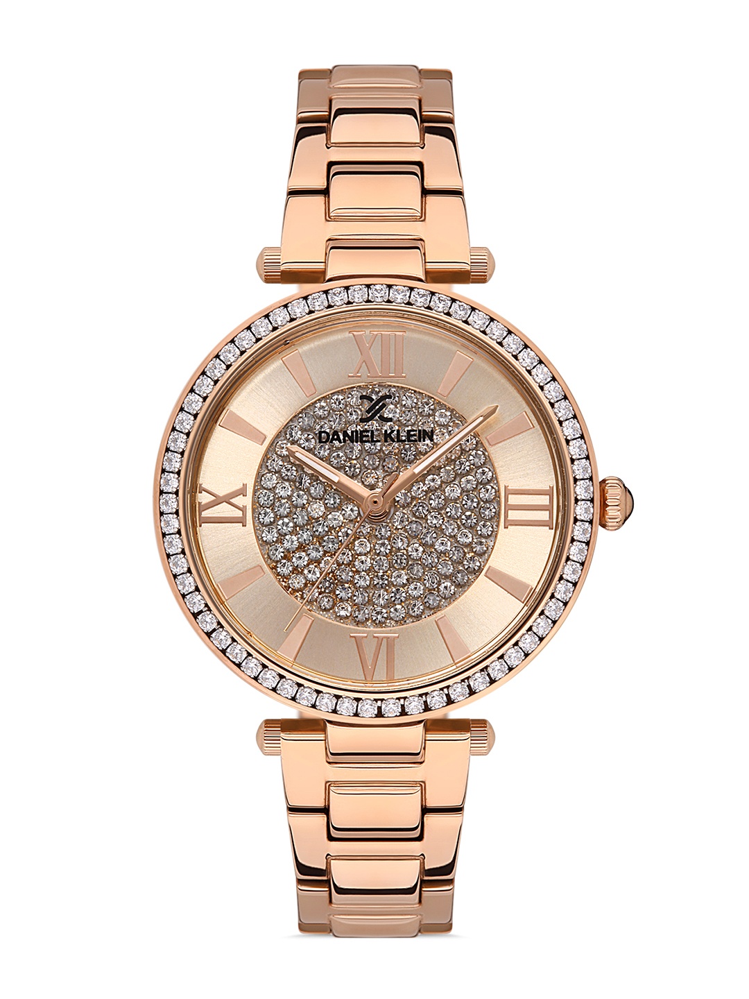 Daniel Klein Premium Women Rose Gold Embellished Dial & Strap Analogue Watch DK.1.13241-4
Daniel Klein Premium Women Rose Gold Embellished Dial & Strap Analogue Watch DK.1.13241-4