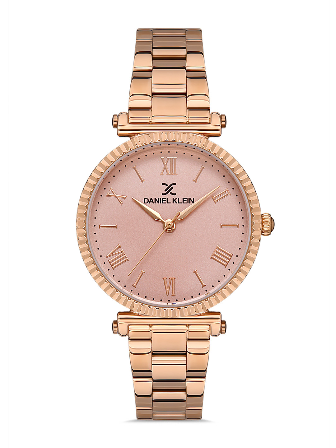Daniel Klein Premium Women Pink Dial & Rose Gold Toned Strap Analogue Watch DK.1.13210-2 
Daniel Klein Premium Women Pink Dial & Rose Gold Toned Strap Analogue Watch DK.1.13210-2