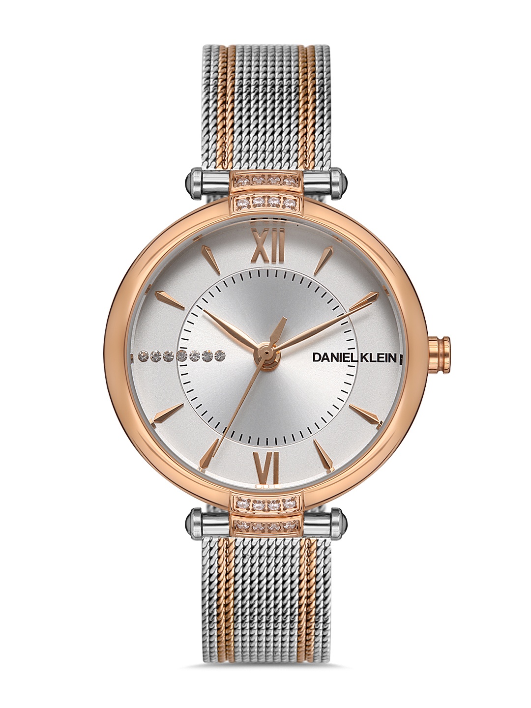 Daniel Klein Premium Women Silver-Toned Dial & Straps Analogue Watch DK.1.13218-4_OR
Daniel Klein Premium Women Silver-Toned Dial & Straps Analogue Watch DK.1.13218-4_OR