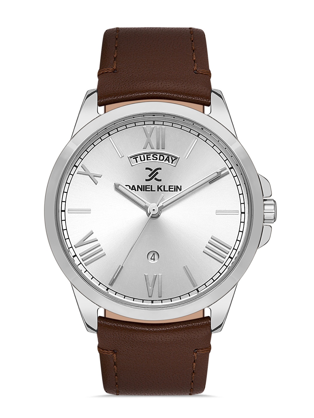 Daniel Klein Premium Men Silver-Toned Dial & Brown Straps Analogue Watch DK.1.13325-1_OR
Daniel Klein Premium Men Silver-Toned Dial & Brown Straps Analogue Watch DK.1.13325-1_OR