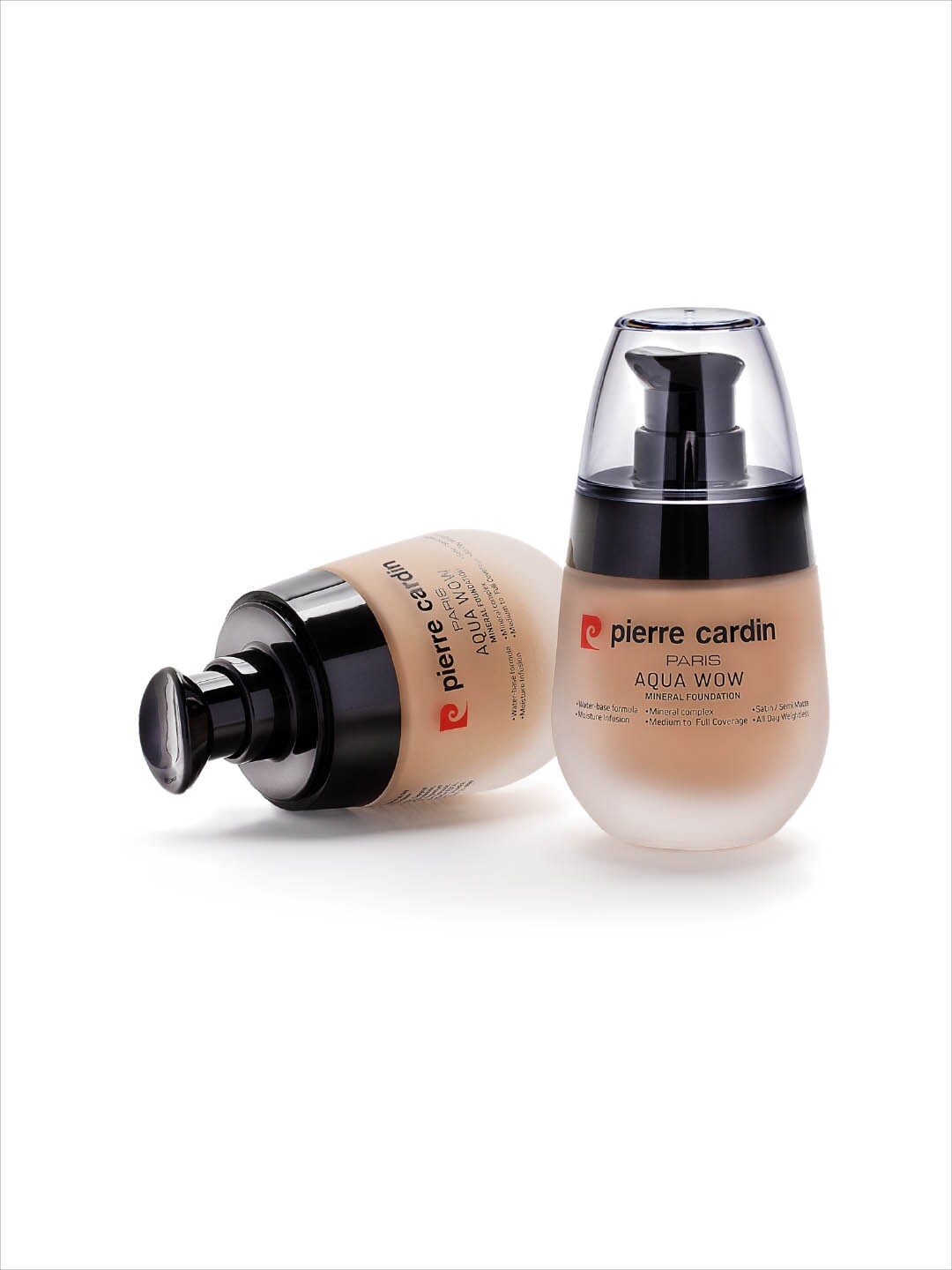 Pierre Cardin Paris Aqua Wow Water Based Formula Mineral Foundation 30ml - Rose Skin With Neutral Beige 901
Pierre Cardin Paris Aqua Wow Water Based Formula Mineral Foundation 30ml - Rose Skin With Neutral Beige 901