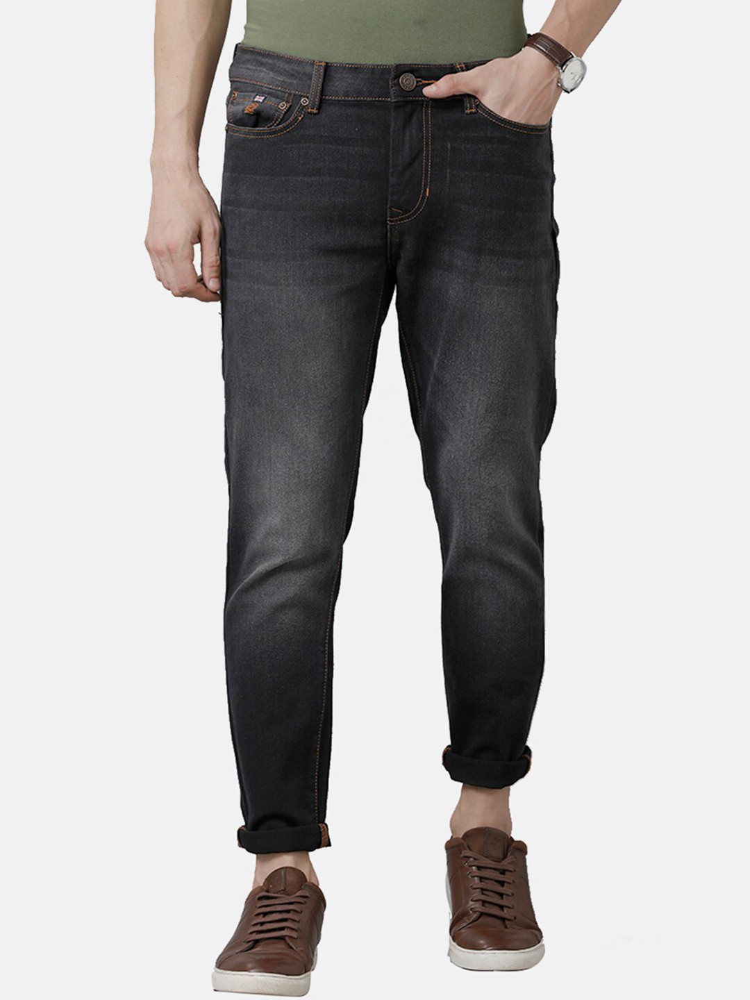 Double Two Men Charcoal Lean Slim Fit Low Distress Light Fade Cotton Stretchable Jeans
Double Two Men Charcoal Lean Slim Fit Low Distress Light Fade Cotton Stretchable Jeans