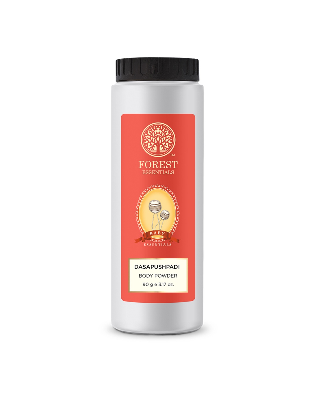 Forest Essentials Baby Dasapushpadi Body Powder wit Arrowroot Powder & Kokum Butter - 90 g, Orange
Forest Essentials Baby Dasapushpadi Body Powder wit Arrowroot Powder & Kokum Butter - 90 g, Orange