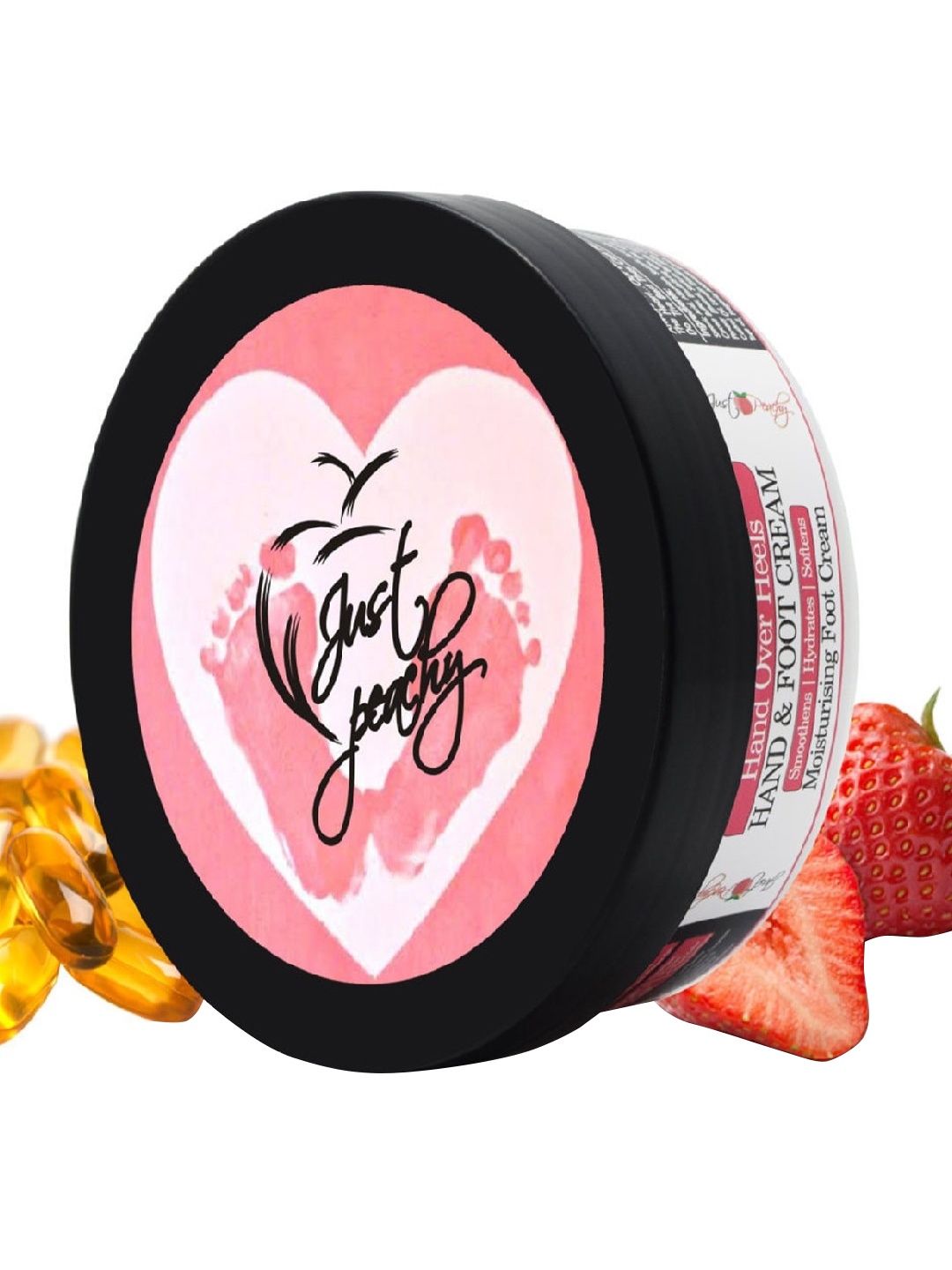 Just Peachy Hand Over Heels Proprietary Blend Of 6 Ingredients Hand & Foot Cream 200gm, Pink
Just Peachy Hand Over Heels Proprietary Blend Of 6 Ingredients Hand & Foot Cream 200gm, Pink