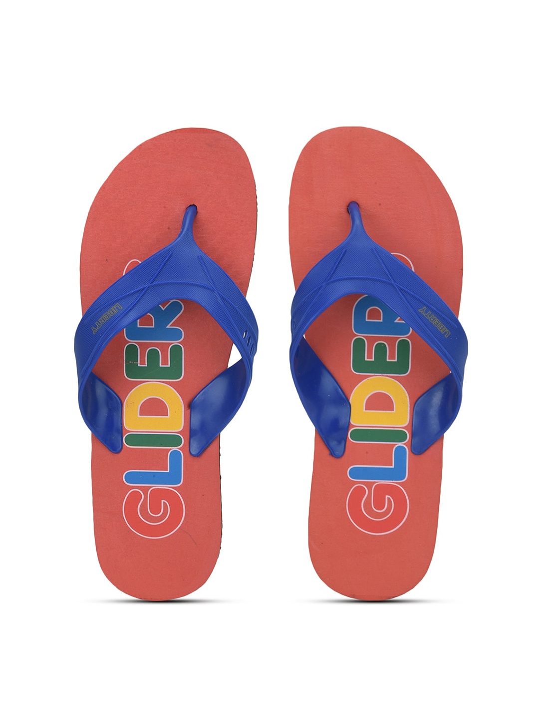 Liberty Men Printed Thong Flip-Flops, Blue