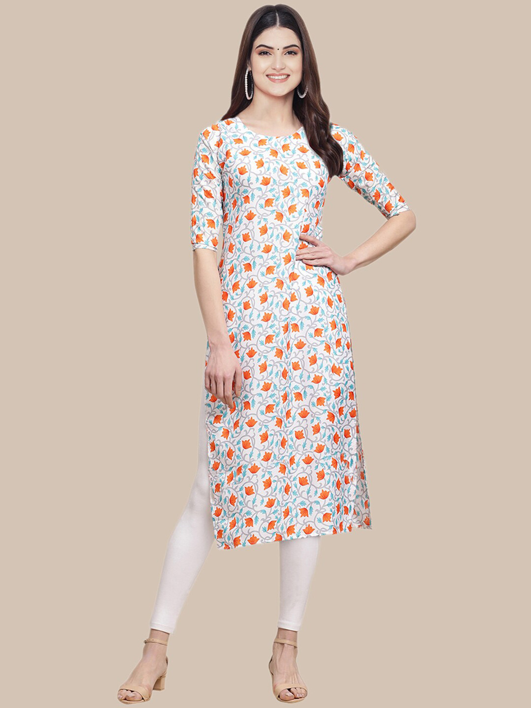 Ethnic basket Women Pack of 5 Ethnic Printed Summer Sheers Crepe Kurtas, Yellow
Ethnic basket Women Pack of 5 Ethnic Printed Summer Sheers Crepe Kurtas, Yellow